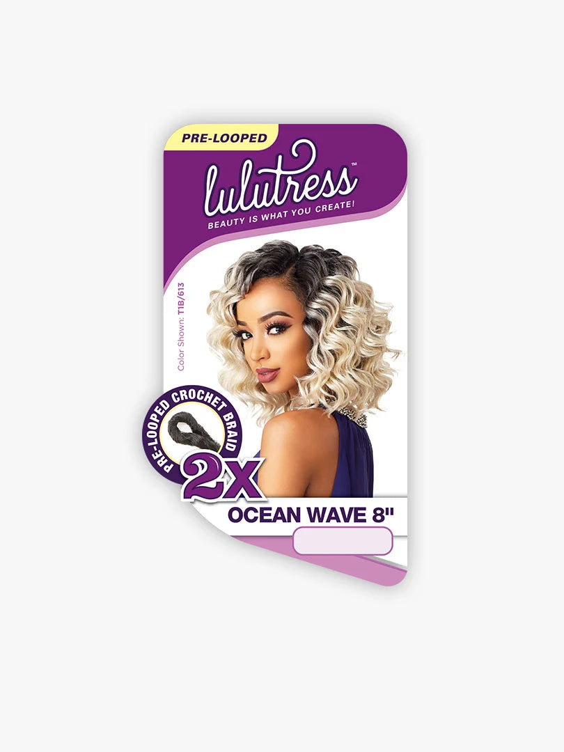 Sensationnel Collection® LuLuTress® 2X Ocean Wave 8"