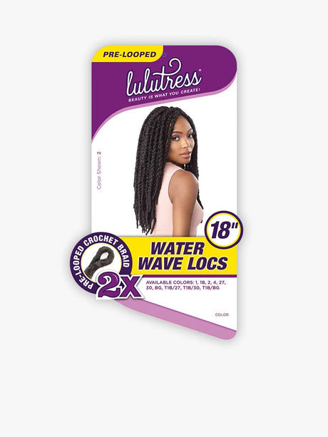 Sensationnel Collection® LuLuTress® 2X Water Wave Locs (18")