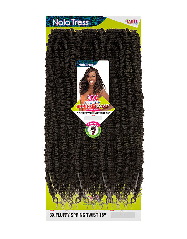 Janet Collection™ Nala Tress™ 3X Fluffy Spring Twist Synthetic Hair 18"