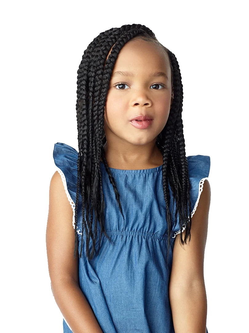 Sensationnel Collection® RUWA® 3X Kid's Pre-Stretched Braid Hair 12″