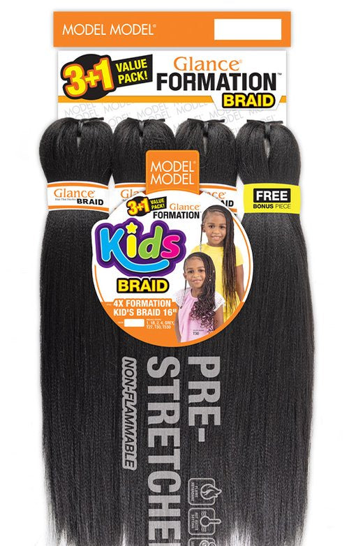 Model Model® Glance® Formation 3+1 Kid's Braid (Value Pack)