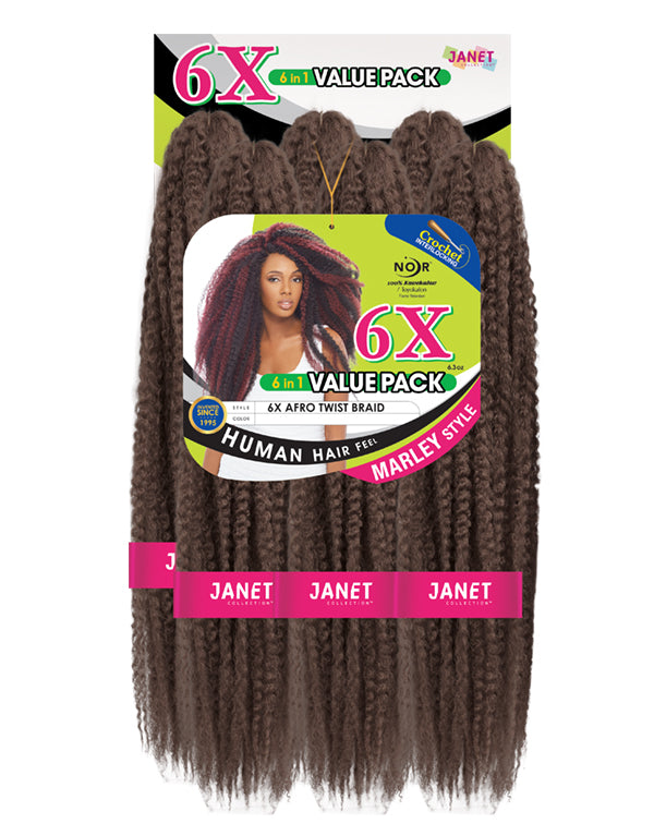 Janet Collection™ Noir™ 6X Afro Twist Braid – ATLANTA BEAUTY DEPOT II