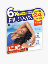 Sensationnel Collection® RUWA® 6X Pre-Stretched Braid Hair 24"