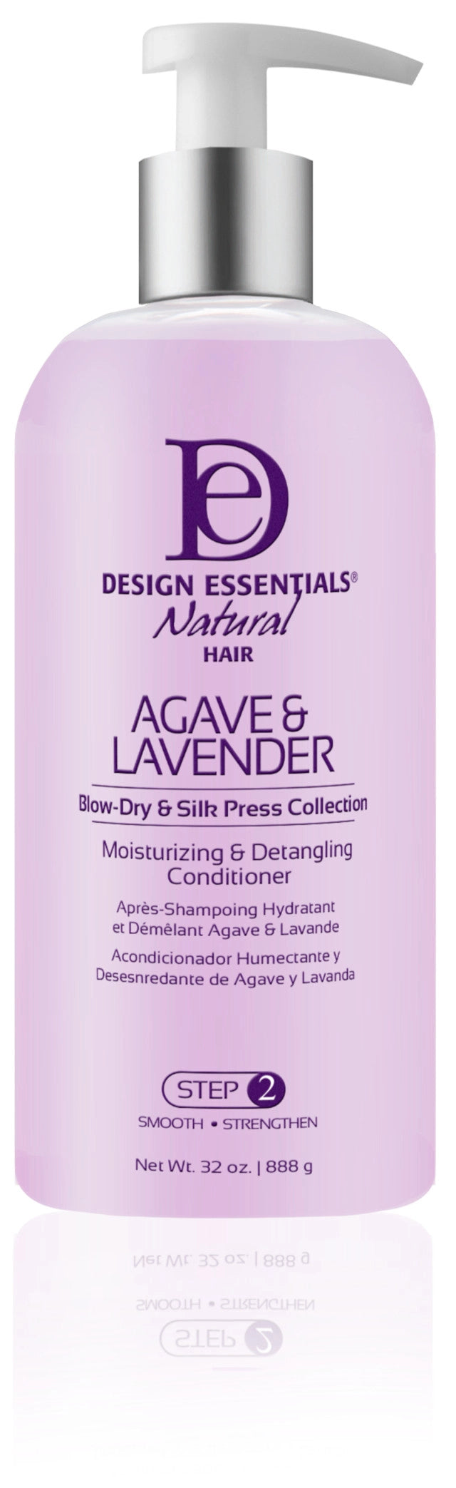 Design Essentials® Agave & Lavender Moisturizing & Detangling Conditioner (STEP 2)
