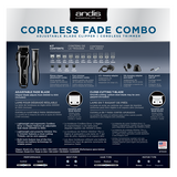 Andis® Professional Cordless Fade Combo