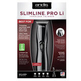 Andis® Professional Slimline Pro Li Cordless Trimmer (Black)
