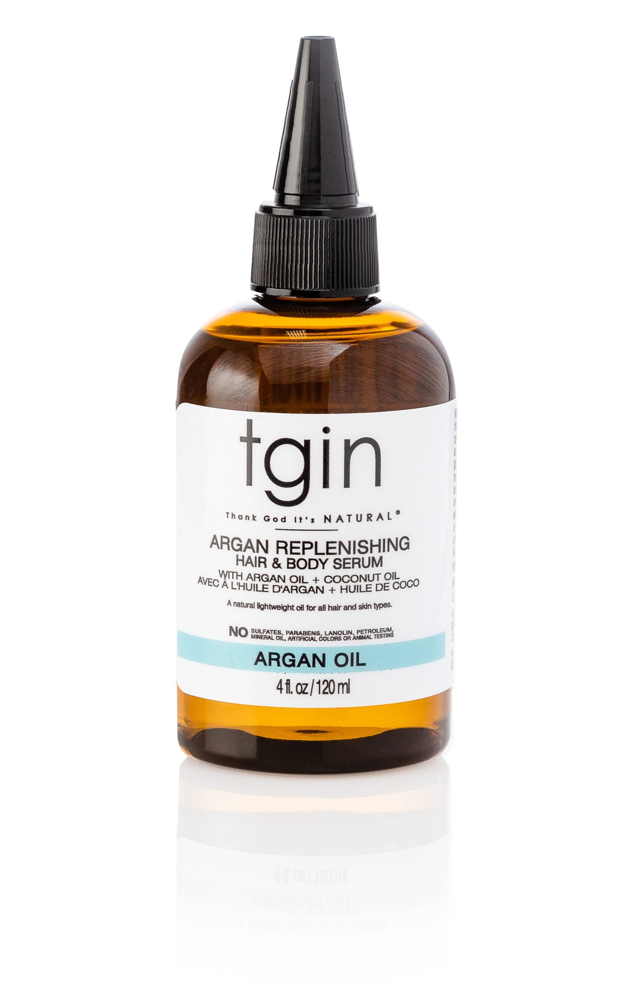 tgin® Argan Replenishing Hair & Body Serum – 4 oz