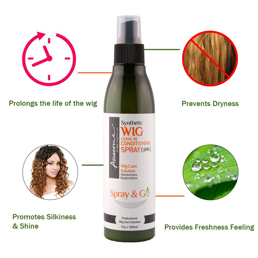 Awesome® Synthetic Wig Leave-In Conditioner Spray [pH4]