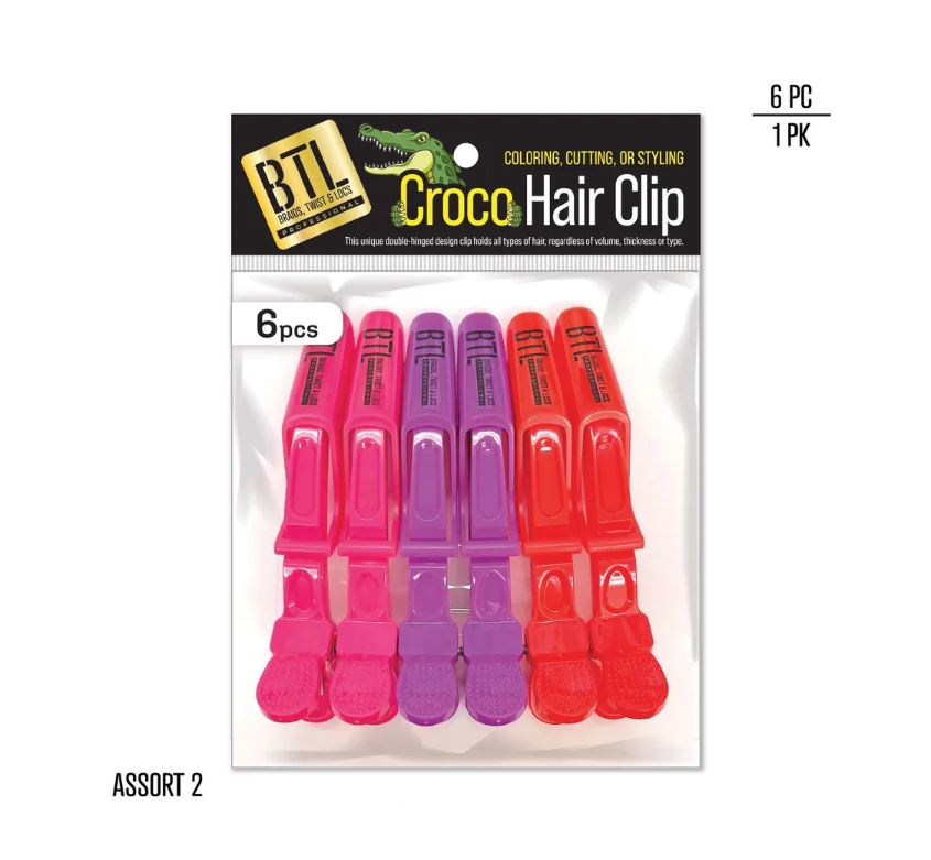 BTL™ Croco Hair Clip