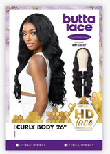 Sensationnel Collection® butta lace® HD Lace - Curly Body 26"