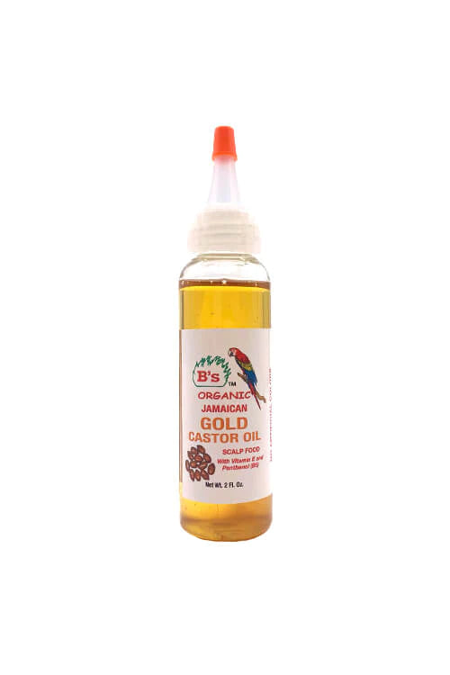 B's Organic® Jamaican Gold Castor Oil (2 oz)