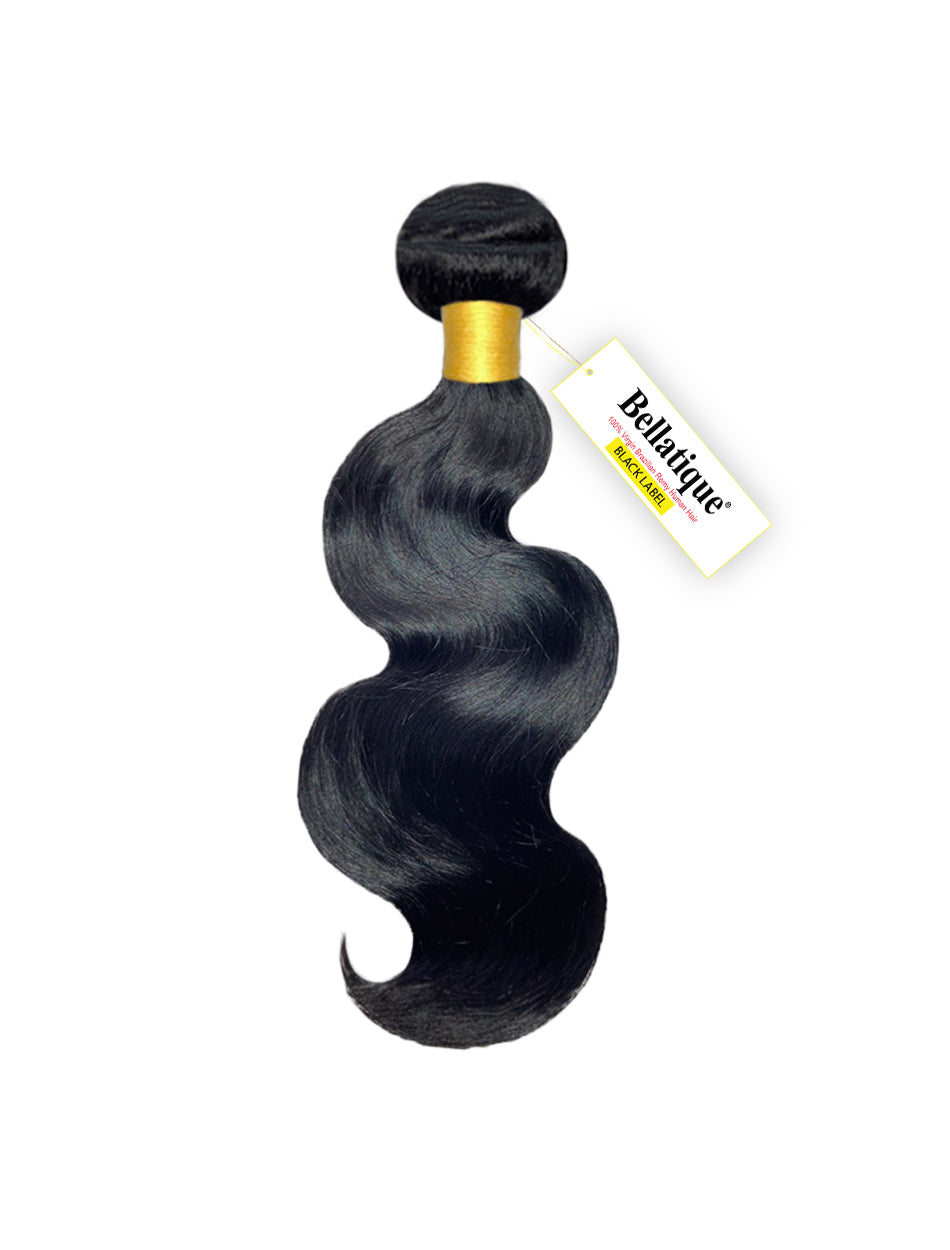 Bellatique® Black Label - 100% Virgin Brazilian Remy Human Hair - Body Wave