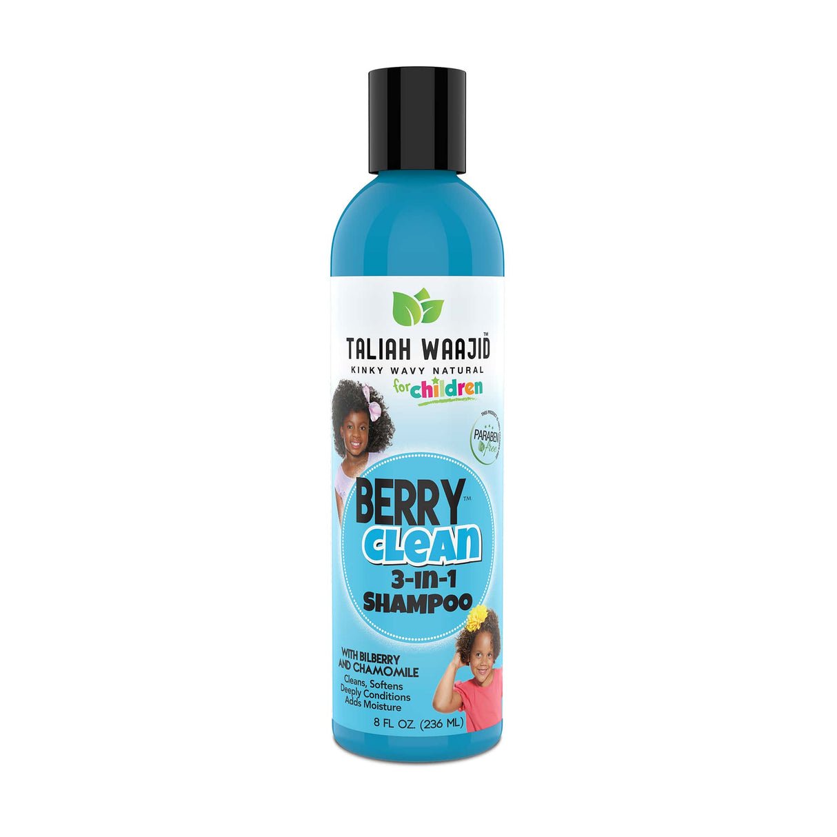 Taliah Waajid™ Kinky Wavy Natural for Children Berry Clean Three-In-One