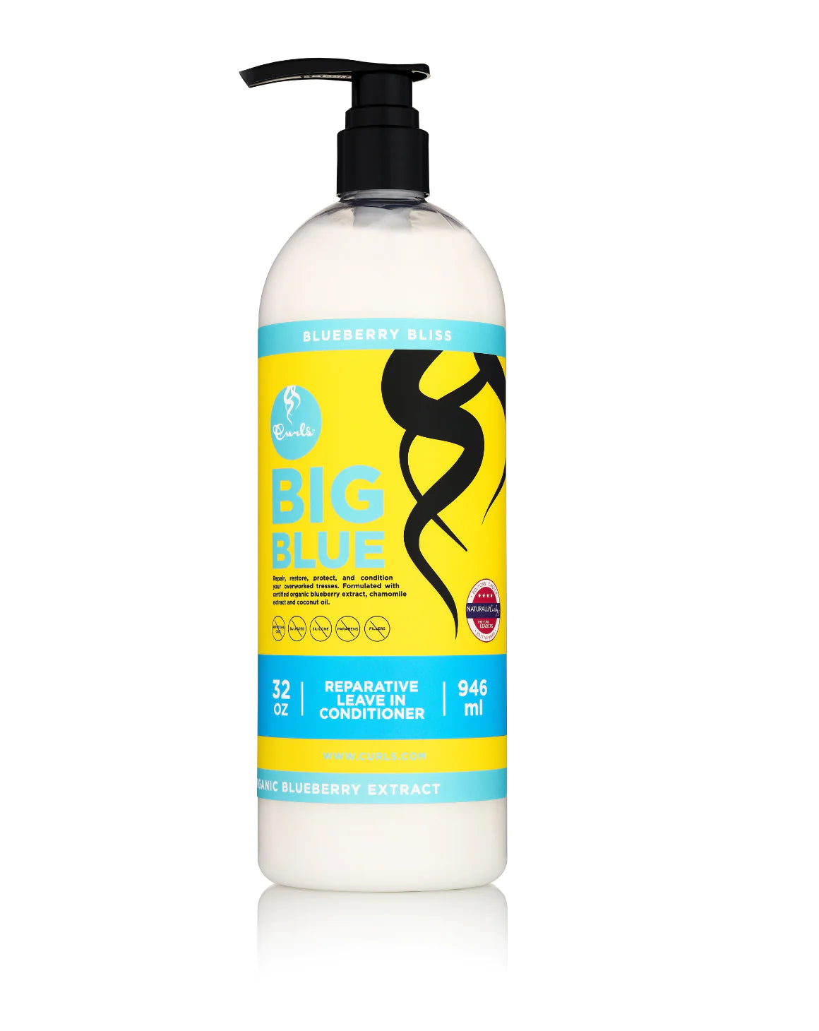 Curls™ Big Blue Reparative Leave In Conditioner (32 oz) – ATLANTA
