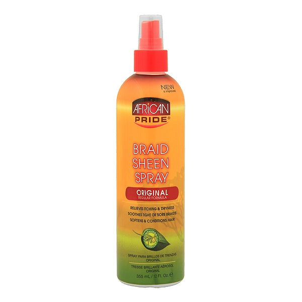 African Pride® Braid Sheen Spray Original (12 oz.)