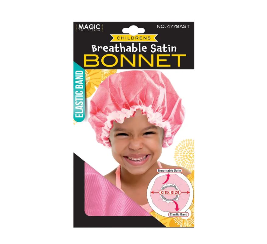 Magic Collection® Children's Breathable Satin Bonnet