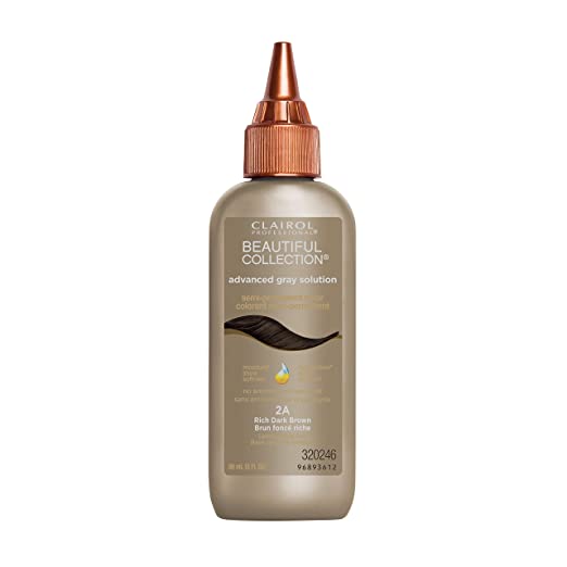 Clairol Professional® Beautiful Advanced Gray Solutions, (2A) Semi-Permanent Hair Color for Gray Coverage