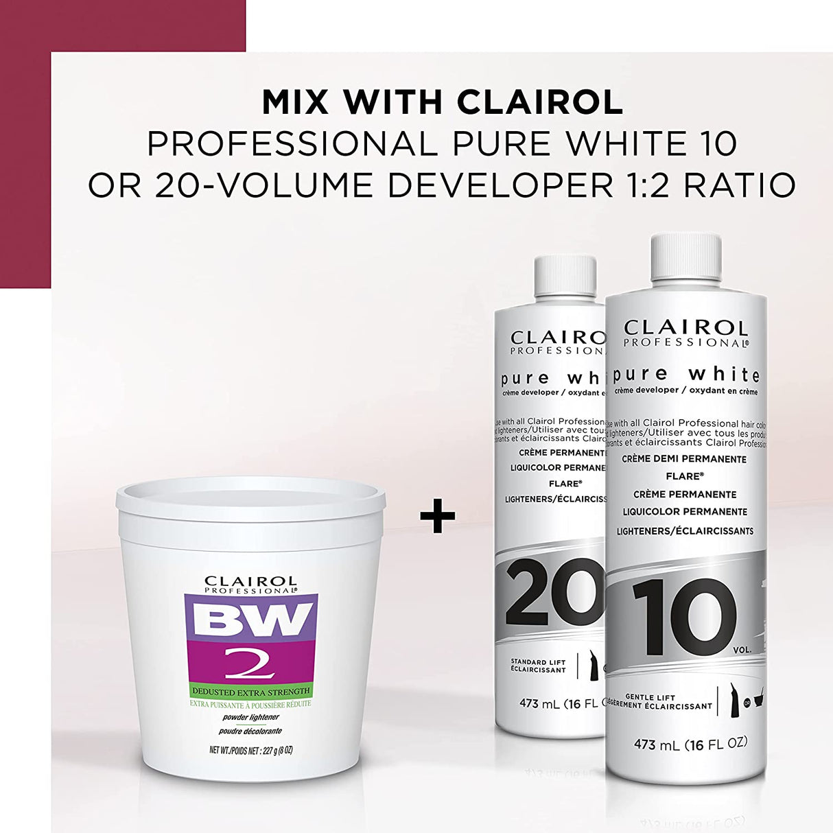 Clairol Professional® BW2 Powder Lightener Extra Strength (8 oz.)