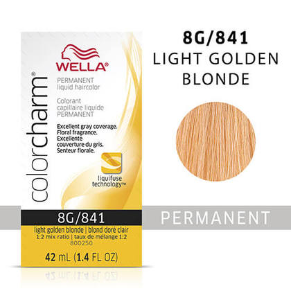 WELLA® Color Charm Liquid 8G Light Golden Blonde