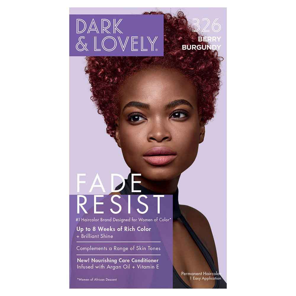 SoftSheen Carson® Dark & Lovely® - Fade Resist Berry Burgundy Rich Conditioning Color