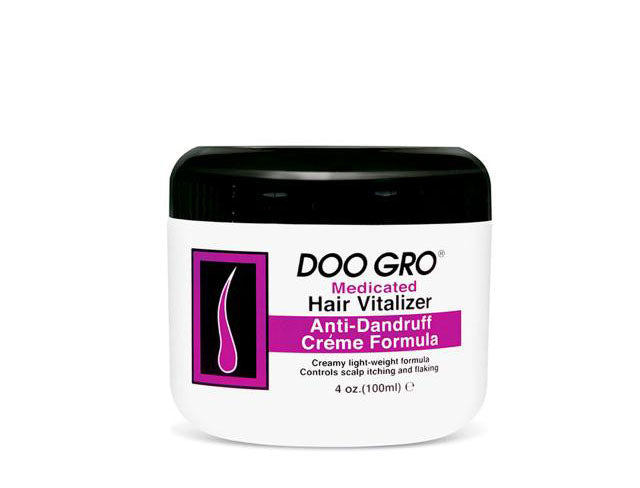 DOO GRO® Medicated Hair Vitalizer Anti-Dandruff Creme Formula (4.0 oz)