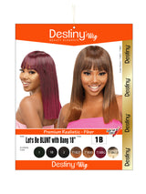 Bijoux® Destiny® Beauty Elements® Let's Be BLUNT with Bang 18"