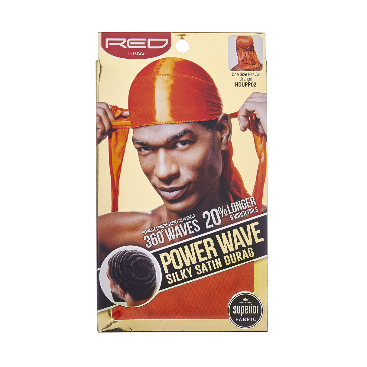 Red by KISS® Power Wave Silky Satin Durag