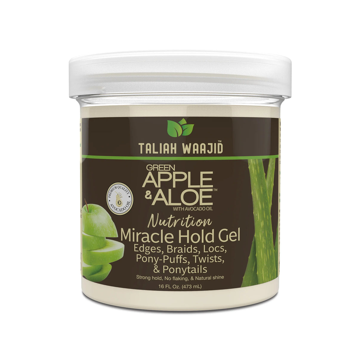 Taliah Waajid™ Green Apple & Aloe Nutrition Miracle Hold Gel