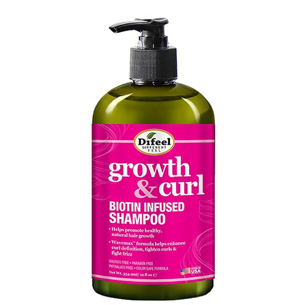 Dífeel® Growth & Curl Biotin Infused Shampoo (12 oz.)