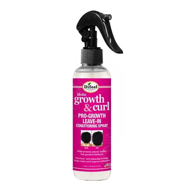 Dífeel® Growth & Curl Biotin Pro-Growth Leave-In Conditioning Spray (6 oz.)