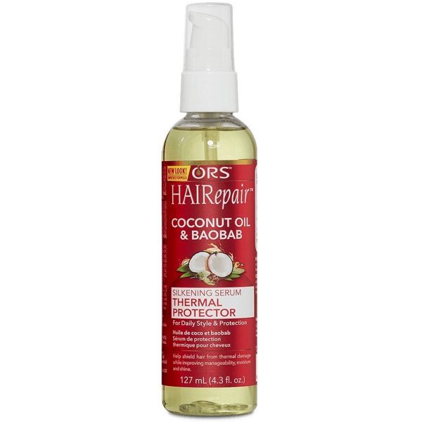 ORS® HAIRepair Coconut Oil & Baobab Silkening Serum Thermal Protector (4.3 oz)