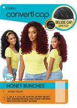 Outre® Converti-cap® Premium Synthetic Fiber Wig - Honey Bunches