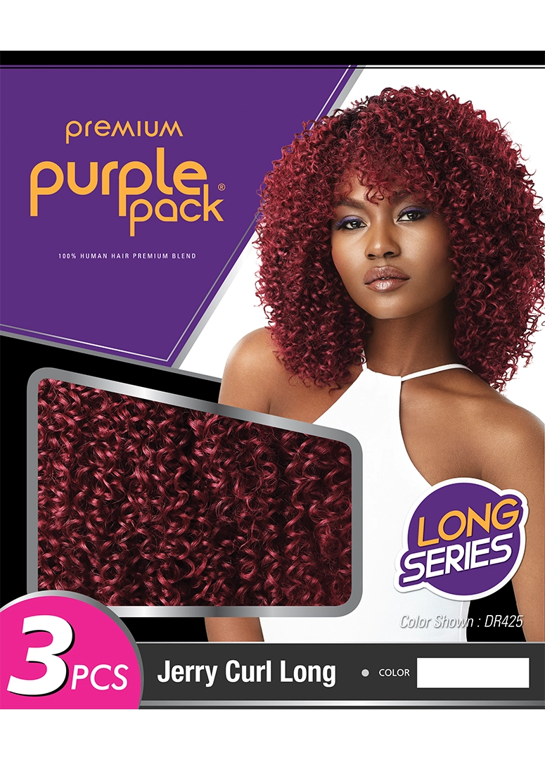 Outre® Purple Pack™ - Jerry Curl -Long 3 pcs