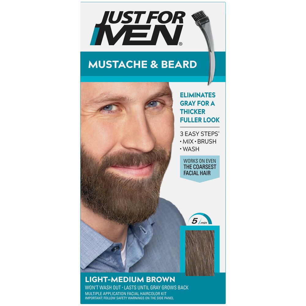 Just For Men® Mustache & Beard Coloring