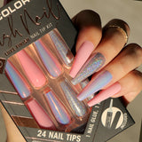 L.A. Colors® Lavish Nail LUXE Finish Nail Tip Kit (CARDED)