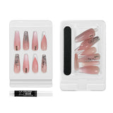 L.A. Colors® Lavish Nail LUXE Finish Nail Tip Kit (CARDED)