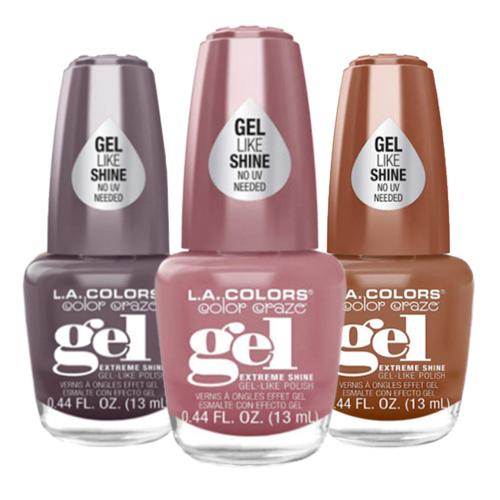 L.A. Colors® Extreme Shine Nude Gel Like Nail Polish