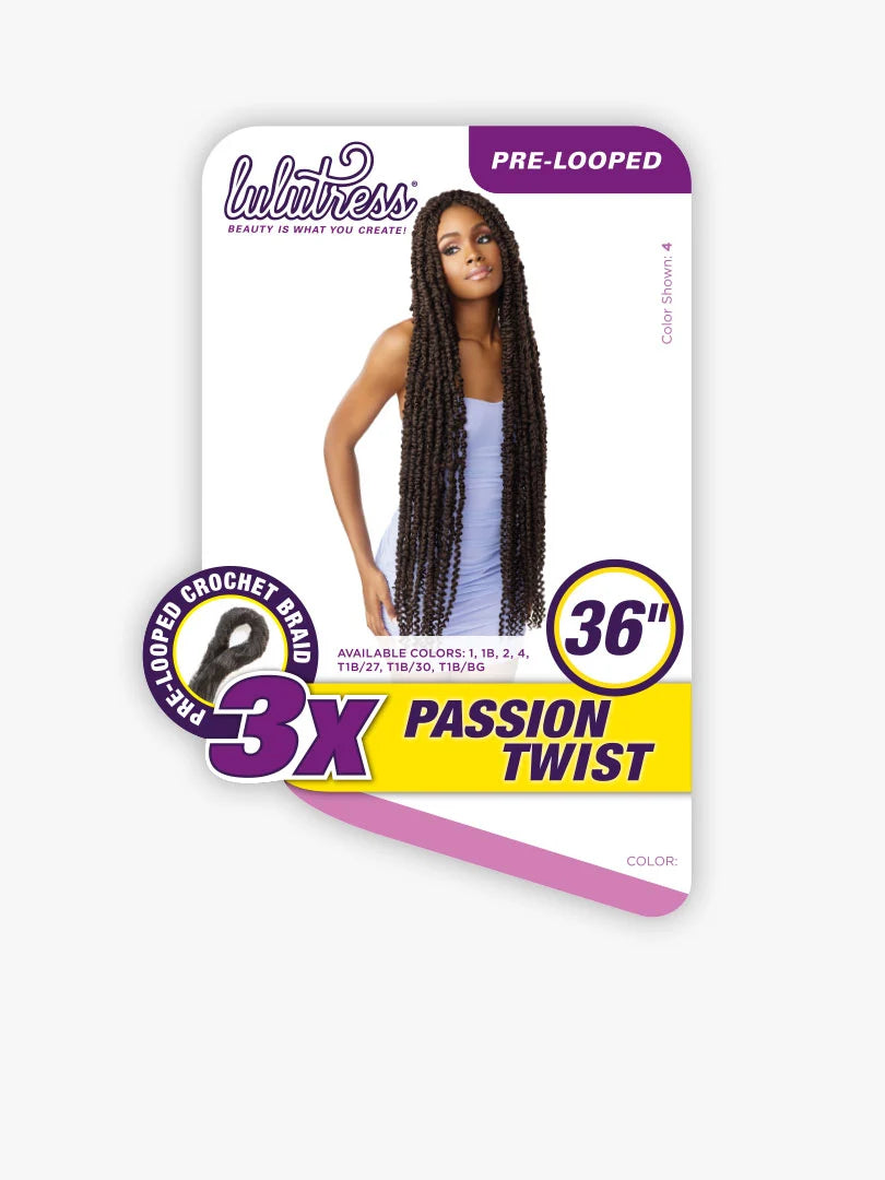 Sensationnel Collection® LuLuTress® 3X Passion Twist Hair 36"