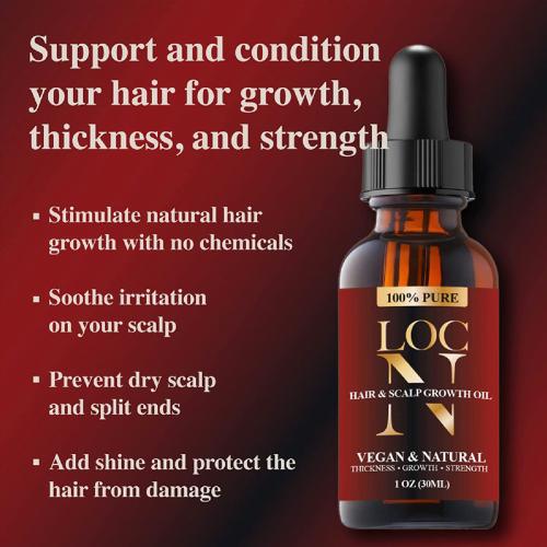 Loc N® Hair & Scalp Growth Oil (1 oz)