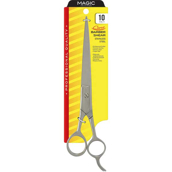 Magic Collection® Curved Barber Cutting Shear - Stainless Steel (2 Lengths)