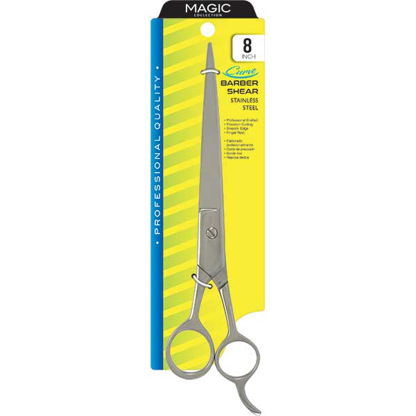 Magic Collection® Curved Barber Cutting Shear - Stainless Steel (2 Lengths)
