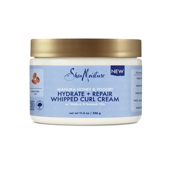 Shea Moisture® Manuka Honey & Yogurt Hydrate + Repair Whipped Curl Cream (11.5 oz)