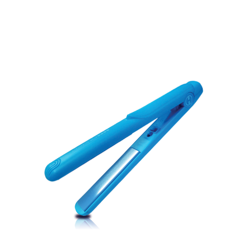 H2PRO® Mini 3/4″ – Ceramic Flat Iron Blue – Travel Size