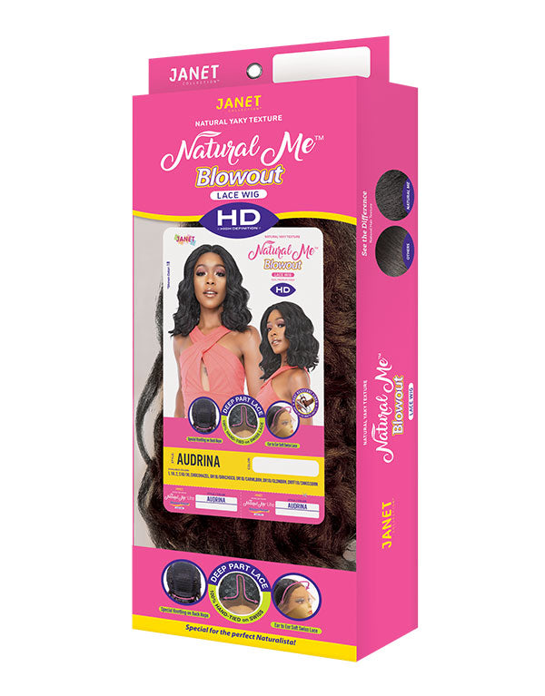 Janet Collection® Natural Me™ Blowout HD Lace Wig - Audrina