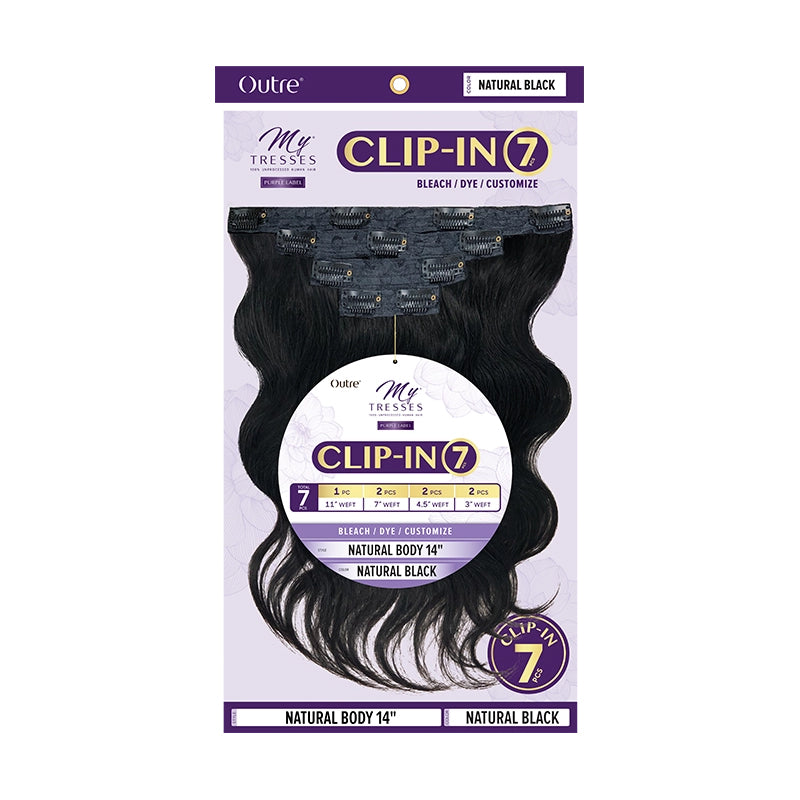 Outre® My Tresses (7 pcs) Natural Body Wave Clip-in