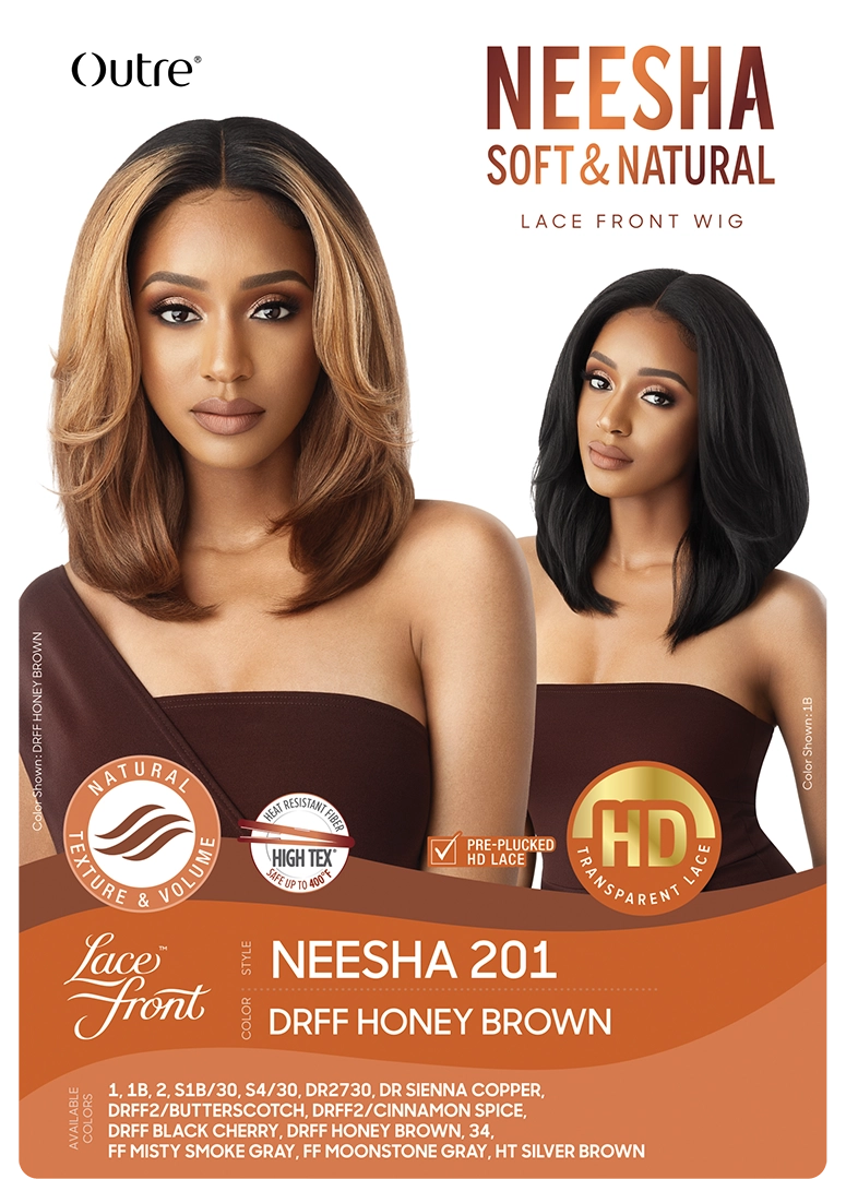 Outre® NEESHA Soft & Natural™ Lace Front Wig - Neesha 201