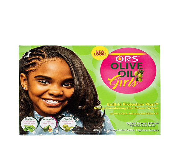 ORS® Olive Oil Girls Built-In Protection Plus No-Lye Conditioning Hair Relaxer System