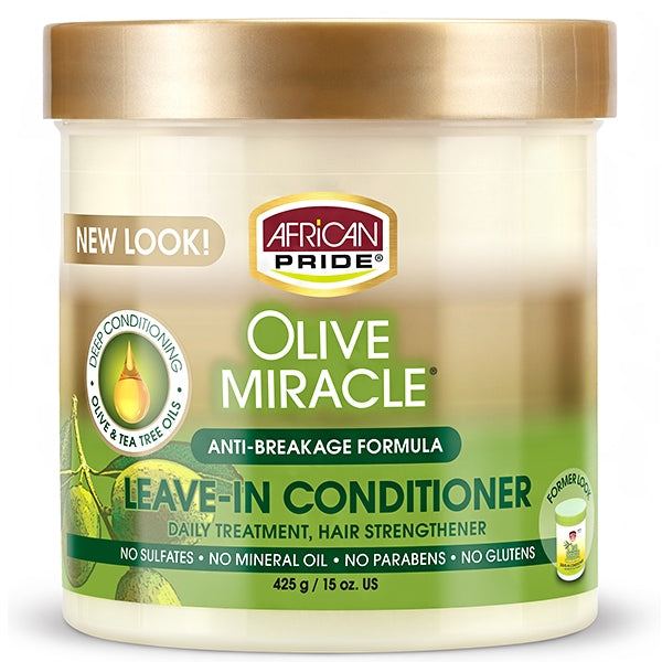 African Pride® Olive Miracle Anti Breakage Formula Leave In Conditioner (15 oz.)