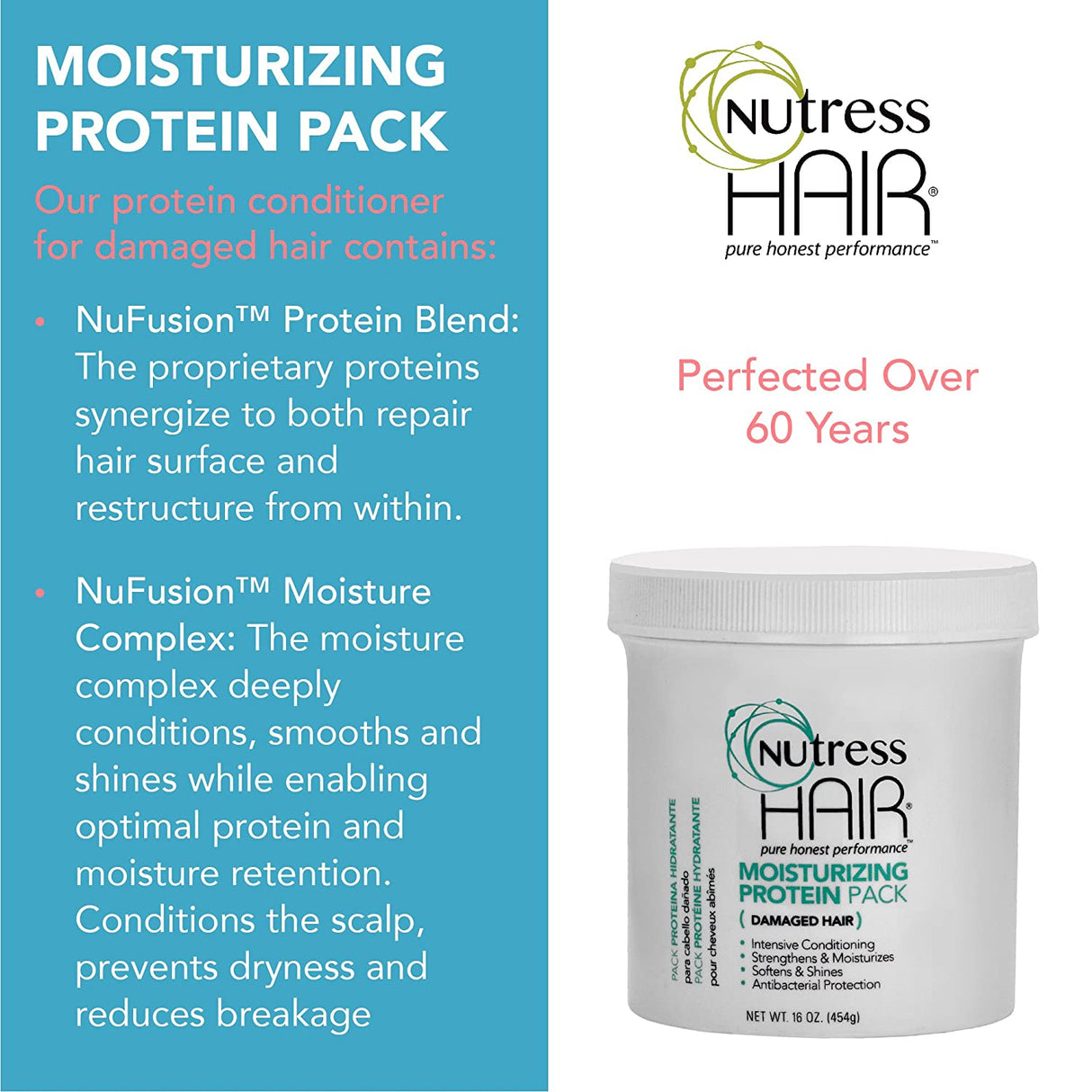 Nutress Hair® One-Step Protein Treatment for Damaged Hair