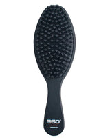 Crown 360 Onyx Black - Hard Wave Brush